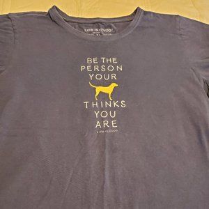 Life is Good XL womens tee